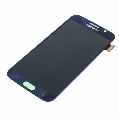 Дисплей для Samsung G920 Galaxy S6 (в сборе с тачскрином) черно-синий
