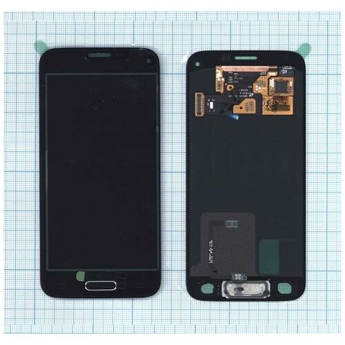 Модуль (матрица + тачскрин) для Samsung Galaxy S5 mini SM-G800F черный