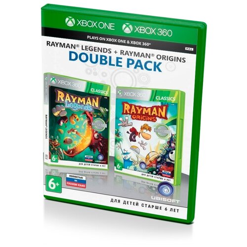 игра Rayman Legends + Rayman Origins полностью на русском языке (Xbox 360/Xbox One)