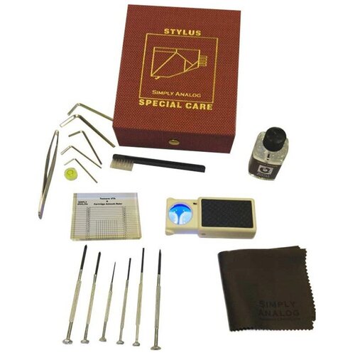 Щетка для чистки пластинок Simply Analog (SASC003) Stylus Setup And Cleaning Kit