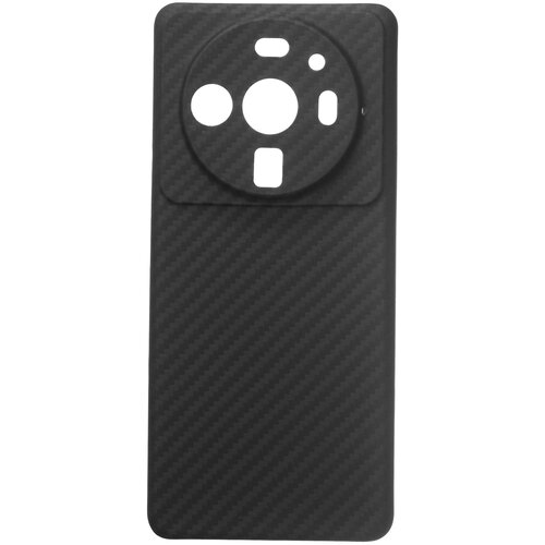 Чехол Сarbon Fiber Case для Xiaomi Mi 12S Ultra черный