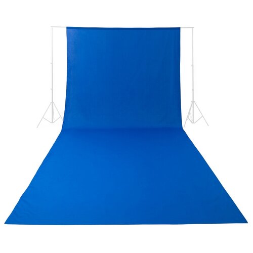 Raylab BC01 Фон муслиновый синий хромакей 3*6м