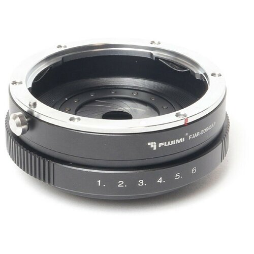 Переходное кольцо c диафрагмой Fujimi FJAR-EOS43AP с Canon на Micro 4/3 (Panasonic/Olympus)