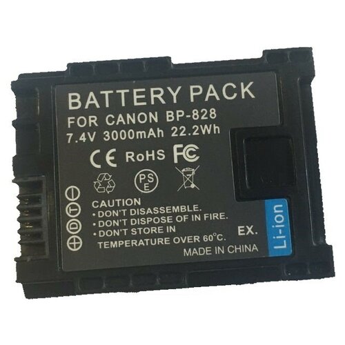 Аккумулятор BP-828 для видеокамер Canon серии Legria HF G30