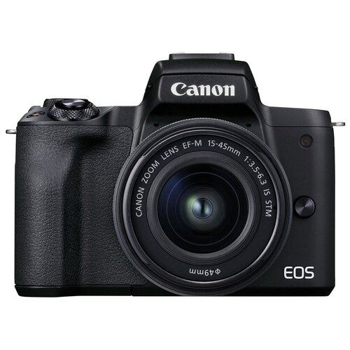 Фотоаппарат Canon EOS M50 Mark II Kit черный 15-45mm IS STM