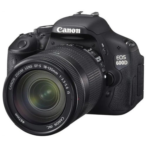 Товар Фотоаппарат Canon EOS 600D KIT черный 18Mp 18-135IS 3' 720p