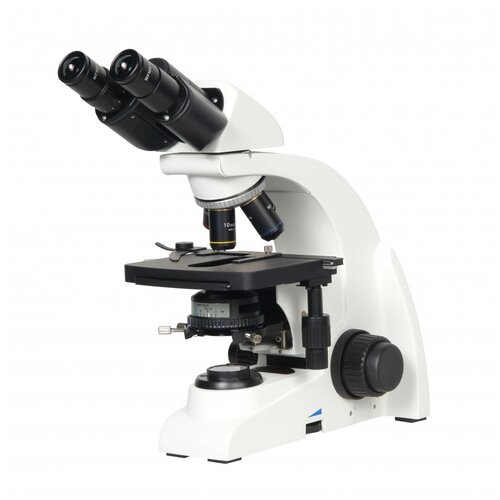 Биологический бинокулярный оптический микроскоп Микромед 1 (2 LED inf.) для школ и лабораторий
