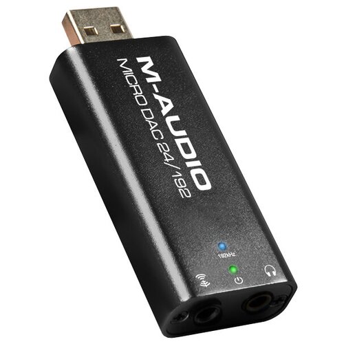 Внешняя звуковая карта с USB M-Audio Micro DAC 24/192