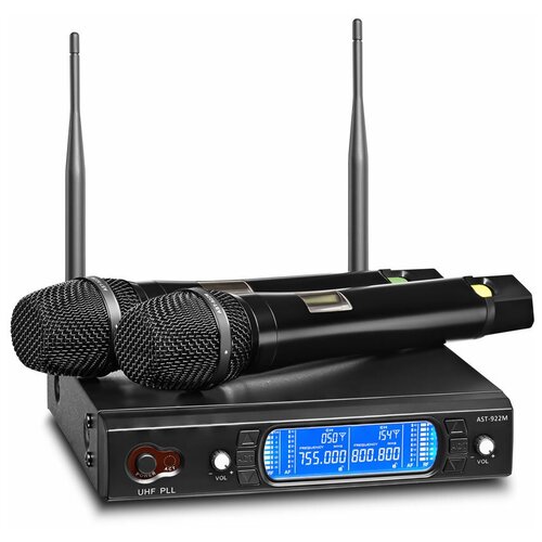 Профессиональная вокальная радиосистема AST-922M - сменные частоты