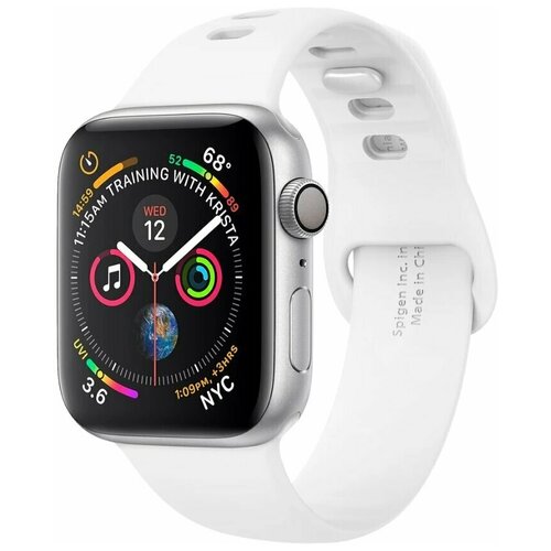Ремешок SPIGEN для Apple Watch 5 / 4 (44мм) - Watch Band Air Fit - Белый - 062MP25402