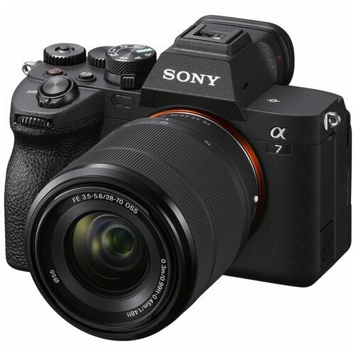 Цифровой фотоаппарат SONY Alpha A7 MIV kit 28-70mm OSS Black (ILCE-7M4K)