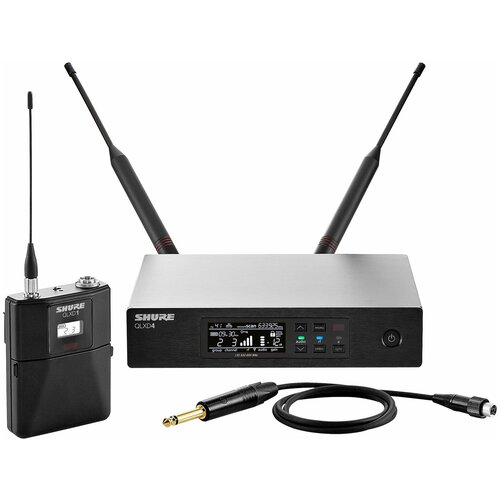 SHURE QLXD14E G51 цифровая инструментальная радиосистема с инструментальным кабелем WA302
