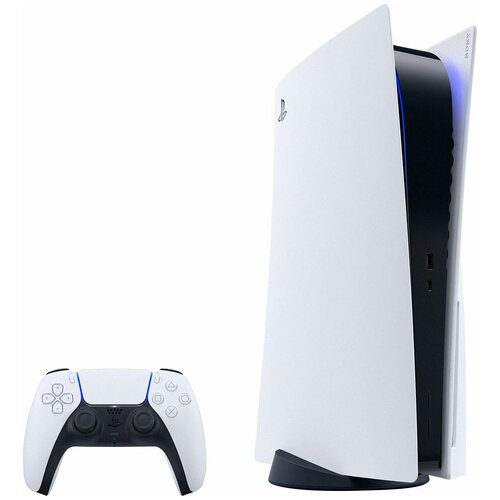 Игровая приставка Sony PlayStation 5 EU(1216A)+2-й геймпад (чёрная полночь)+зарядная станция