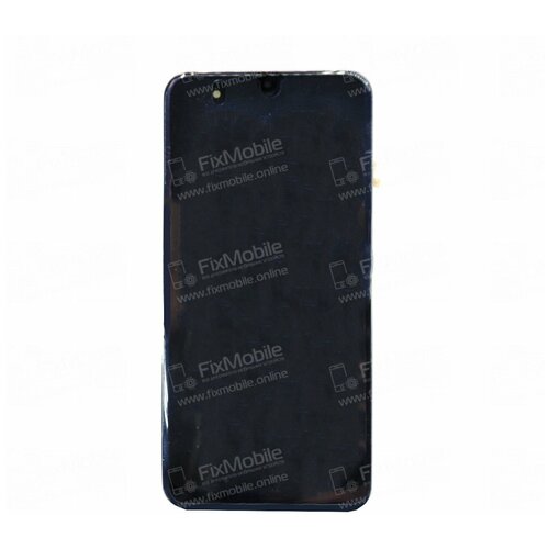Дисплей для Samsung M315F Galaxy M31 модуль с рамкой и тачскрином Base (черный) OEM
