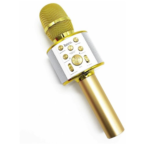 HOCO / BK3 Золото Микрофон (Bluetooth