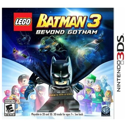 LEGO Batman 3: Beyond Gotham (Лего Бэтман 3: Покидая Готэм) (Nintendo 3DS) английский язык