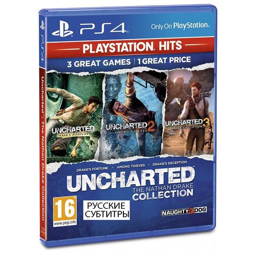 Игра для PlayStation 4 Uncharted: The Natan Drake Collection