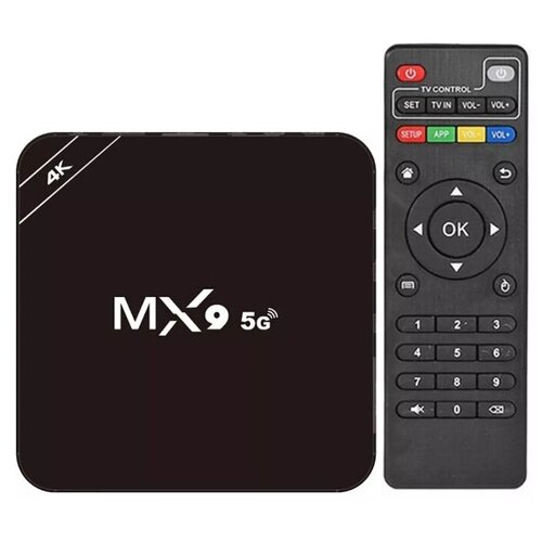 Смарт ТВ приставка Android Smart TV Box MX9 5G 1/8GB