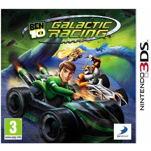 Ben 10: Galactic Racing (Nintendo 3DS) английский язык