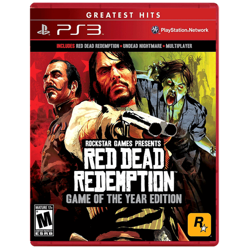 Red Dead Redemption: Издание Игра Года (Game of the Year Edition) (PS3) английский язык