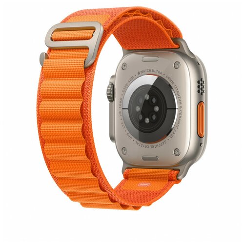 Ремешок для Apple Watch Ultra 49mm Orange Alpine Loop - Medium "M"