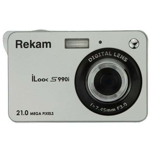 Фотоаппарат Rekam iLook S990i silver metallic