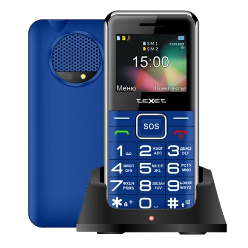 Мобильный телефон teXet TM-B319 Синий