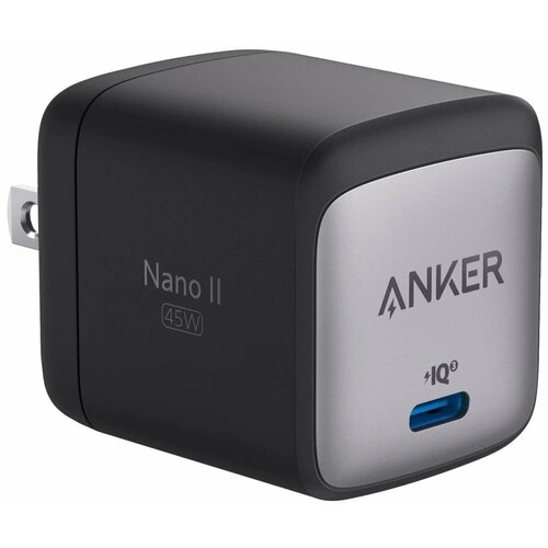 Сетевая зарядка ANKER Nano II 45W Black