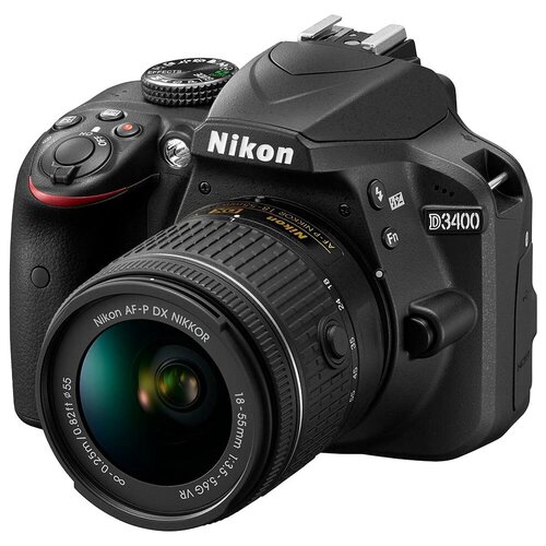Фотоаппарат Nikon D3400 Kit AF-P 18-55mm f/3.5-5.6 VR