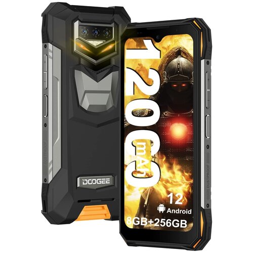 Телефон Doogee S89 Pro оранжевый
