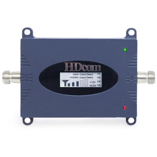 Усилитель сигналов 4G сотовой связи на площади до 300м2 - блок репитера HDcom 65D-1800 - усиление сигнала сотовой связи