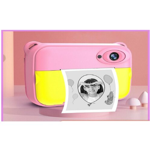 Детский фотоаппарат Children HD camera с моментальной печатью