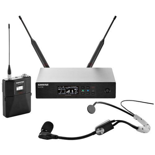 SHURE QLXD14E/SM35 G51 цифровая радиосистема с головным микрофоном SM35