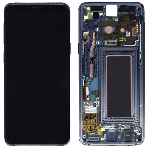 Модуль (матрица + тачскрин) для Samsung Galaxy S9 SM-G960F/DS синий