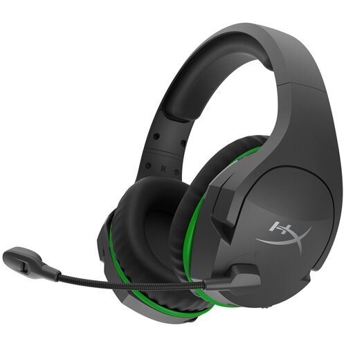Наушники с микрофоном HyperX Core Xbox черный/зеленый накладные Radio оголовье (HHSS1C-DG-GY/G)