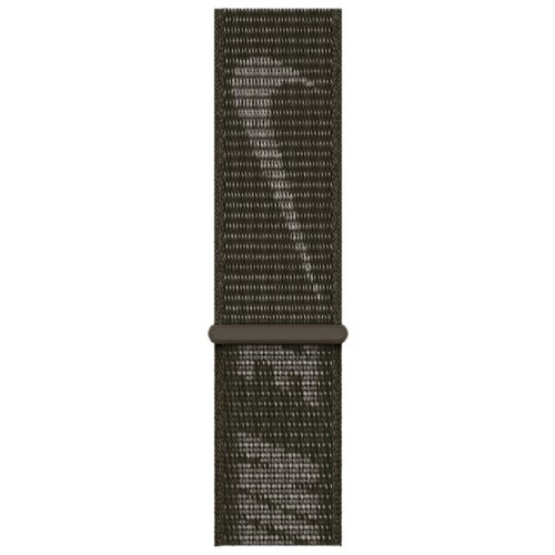 Ремешок нейлоновый Black Nike Sport Loop (Черный) Apple Watch 45mm (42mm; 44 mm) ML343ZM/A