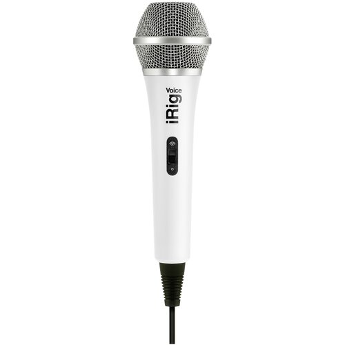 Микрофон для iOS/Android устройств IK MULTIMEDIA iRig-Voice-White