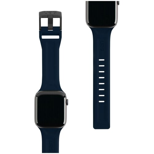 Ремень силиконовый UAG Scout Silicone для Apple Watch 44/42 темно-синий