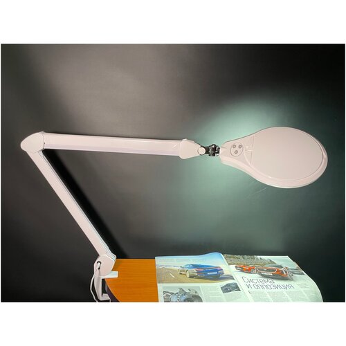 Светодиодная увеличительная лампа-лупа Neokip 8066D3LED-U 3D линза 5” (12