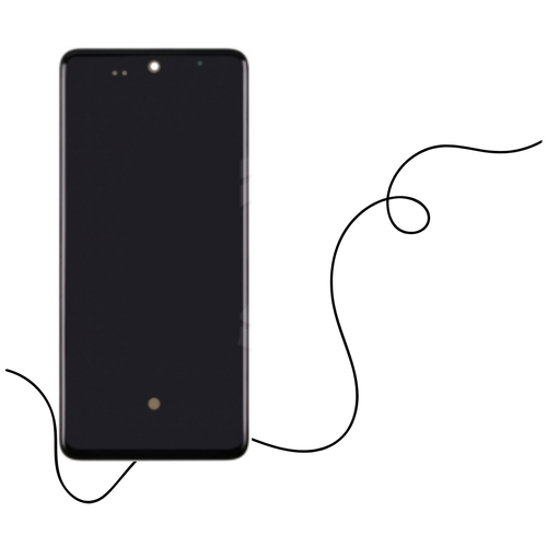 Дисплей для Samsung Galaxy A51 A515F (2019) ORIGINAL в рамке c тачскрином