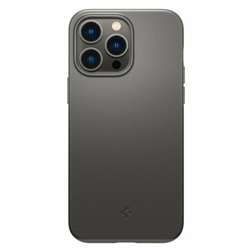 Чехол SPIGEN Thin Fit для iPhone 14 Pro Max серый (Gunmetal)