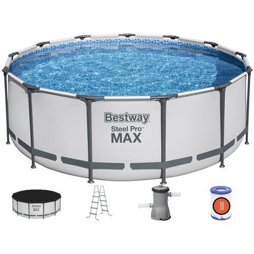 Bestway Круглый каркасный бассейн Bestway Steel Pro Max 396*122 см