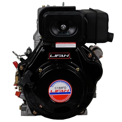 LIFAN Двигатель Diesel 188FD 6А конусный вал (for generator без б/бака) 00-00152514