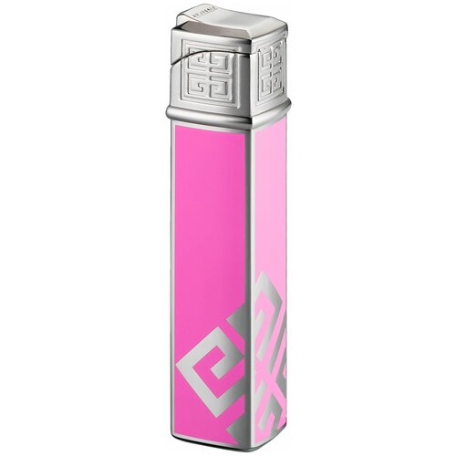 Зажигалка газовая Givenchy G16 Dia Silver Pink Lacquer