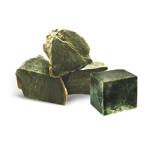 Камни для бани Нефрит 10 кг (8-9 см)
