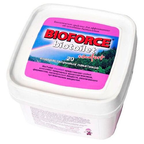 Бактерии для портативных биотуалетов BIOFORCE BioToilet Comfort (20x28г) 560г BF-bc-007