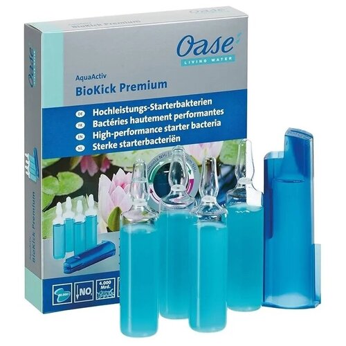 Стартовые бактерии AquaActiv BioKick Premium 4х20мл (на 40 м.куб)