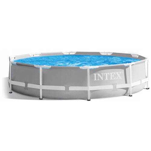 INTEX Каркасный бассейн Intex Prism Frame 366*122 см серый