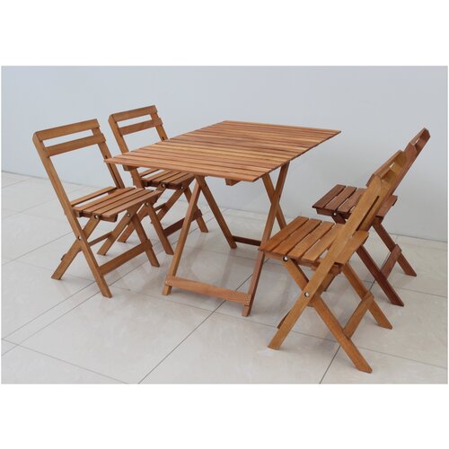 Деревянная мебель / мебель для сада / дачная мебель / складной стол / складной стул / комплект дневной мебель / садовая мебель / стол для сада