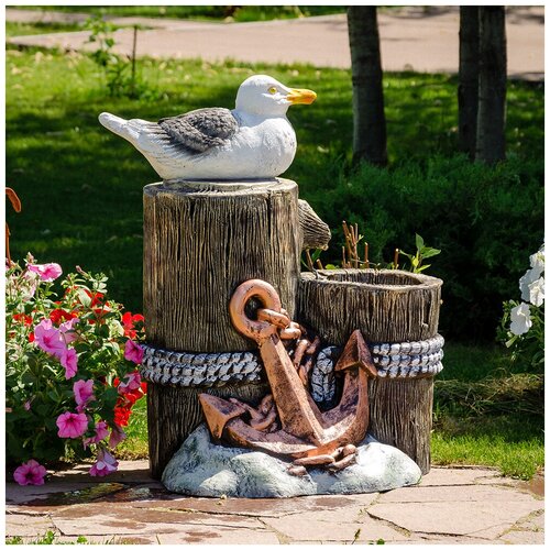 Декоративный садовый фонтан с "Пеликаном" U08942 Хитсад